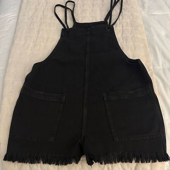 Aerie Double Strap Shortall - Picture 2 of 6